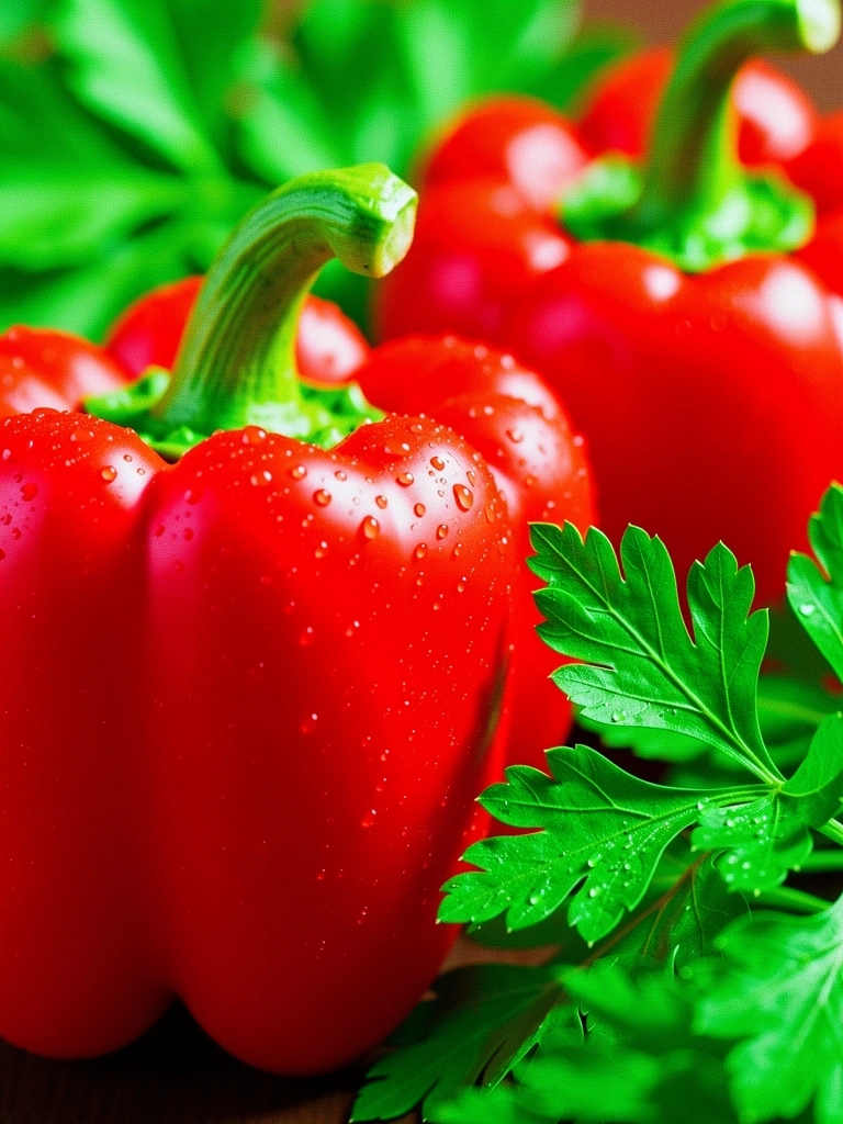 Fresh organic vegetables and fruits