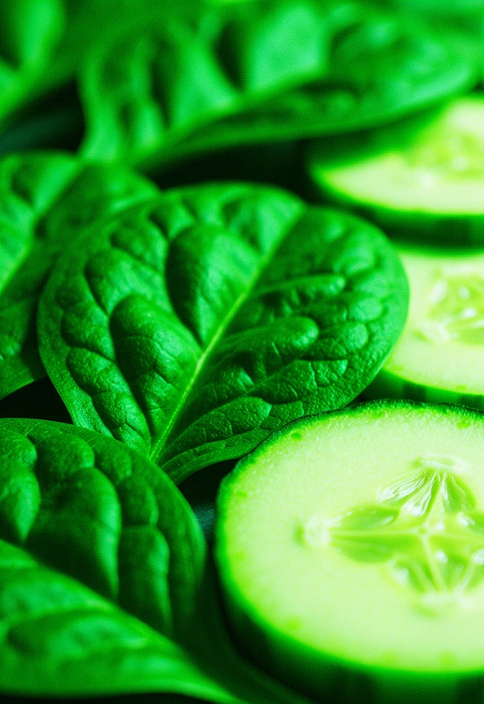 Texturi vegetale proaspete
